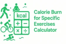 Calorie Burn Exercise Calculator